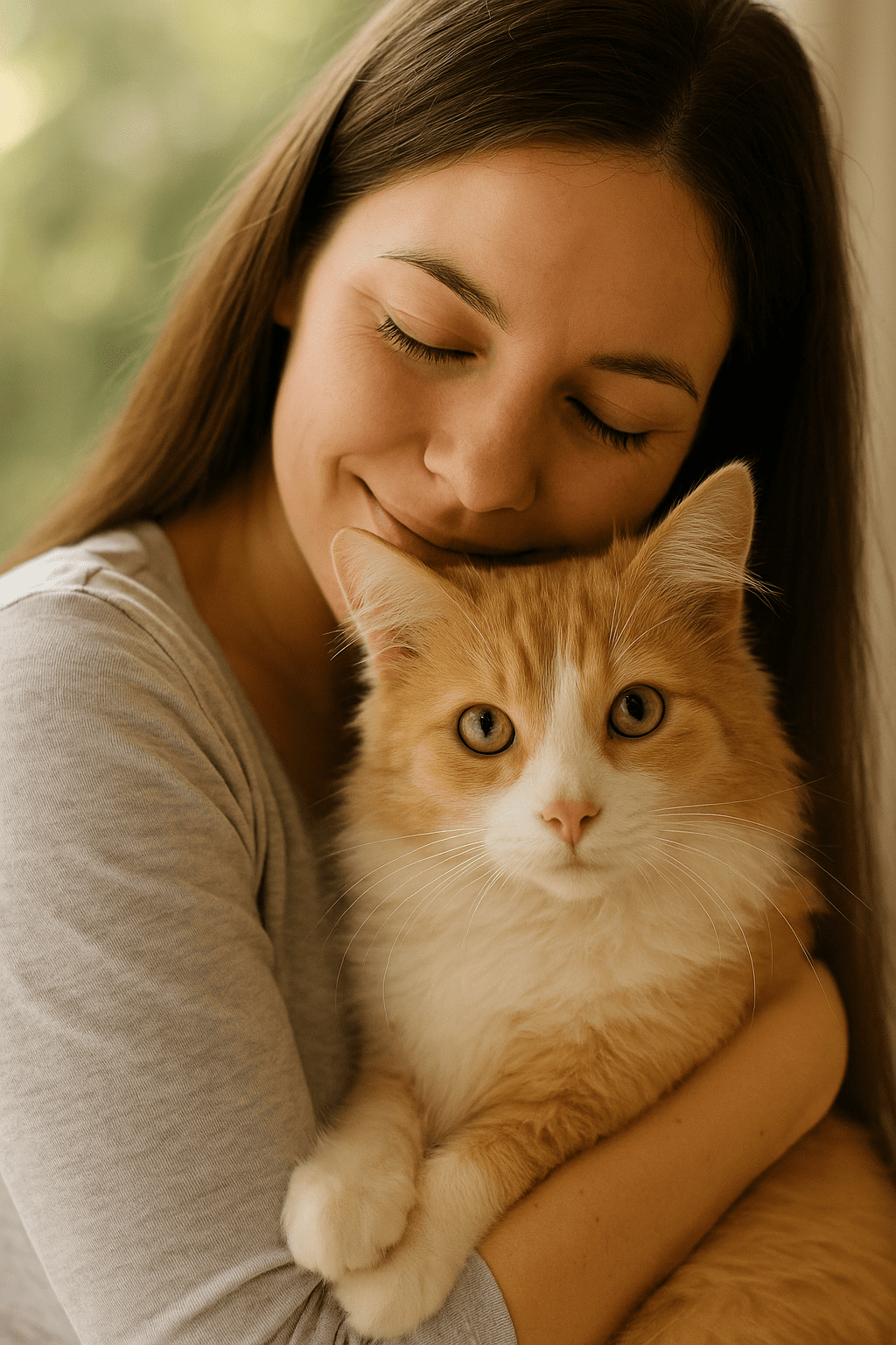 gatos carinhosos