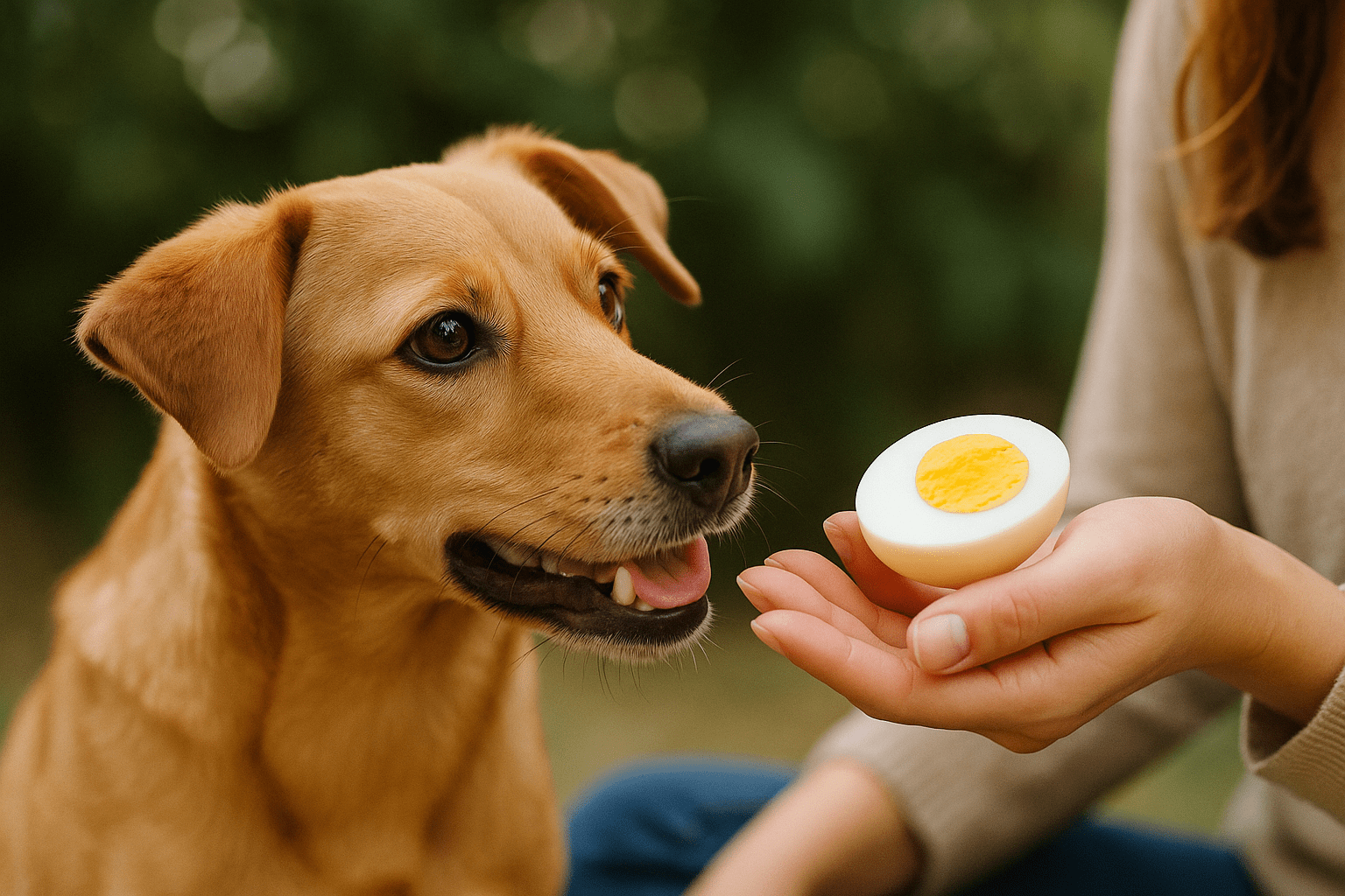 cachorro pode comer ovo