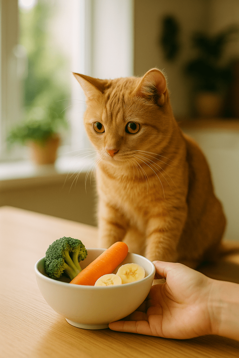 alimentação natural para gatos